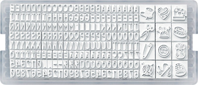 COLOP Textilstempel-Set Craft Labeler Printer 20 DIY SET