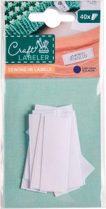 COLOP Étiquette à coudre Craft Labeler, recharge, blanc