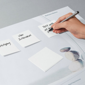 sigel Haftnotizen, 125 x 75 mm, blanko, weiß