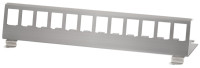 LogiLink Support de fixation pour 8 modules Keystone, inox