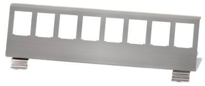 LogiLink Support de fixation pour 12 modules Keystone, inox