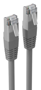 shiverpeaks Cable patch BASIC-S, cat. 6, S/FTP, 0,25 m, gris