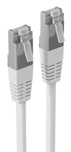 shiverpeaks Cable patch BASIC-S, cat. 6, S/FTP, 1 m, blanc