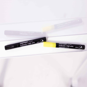 magnetoplan Tableau magnétique en verre (L)760 x (H)1.800 mm