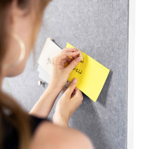 magnetoplan Tableau verre & feutre, (L)760 x (H)1.800 mm