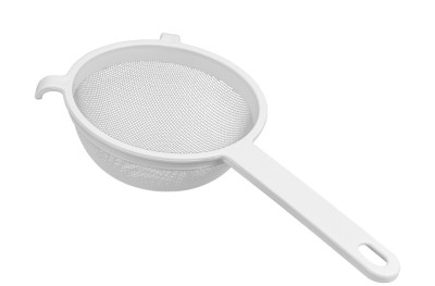 metaltex Passoire en plastique, fin, diamètre: 70 mm, blanc