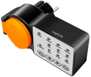 LogiLink Mechanische Zeitschaltuhr Outdoor, IP44, schwarz LogiLink Mechanische Zeitschaltuhr Outdoor, IP44, schwarz