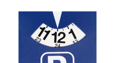 Kangaro Parkscheibe, 24-Stunden-Einteilung, blau