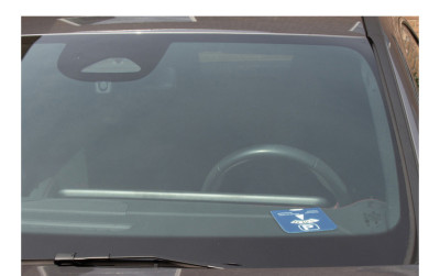 Kangaro Parkscheibe, 24-Stunden-Einteilung, blau