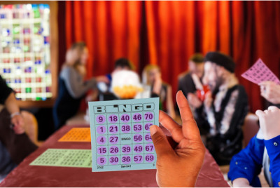 kangaro Bingokarten-Set, 5x 100 Stück, farbig sortiert