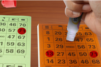 kangaro Bingokarten-Set, 5x 100 Stück, farbig sortiert