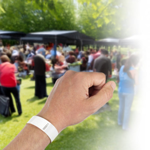 kangaro Eventbänder, 254 x 19 mm, reißfest, gelb