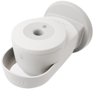 LESSEAU Distributeur de savon dur, blanc