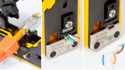 LogiLink Crimpzange für Kat.5/Kat.6/Kat.6A/Kat.7 RJ45 &