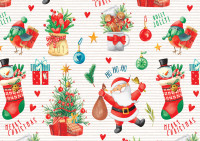 SUSY CARD Weihnachts-Geschenkpapier 