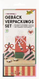 folia Gebäck-Verpackungs-Set SWEET CHRISTMAS