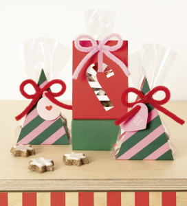 folia Gebäck-Verpackungs-Set SWEET CHRISTMAS