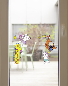 folia Window Color Jumbo-Set BASIC BIG, 10 x 80 ml