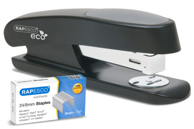 RAPESCO Agrafeuse ECO Sting Ray, noir