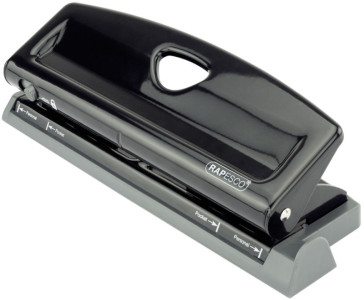 RAPESCO Mehrfachlochung für Terminplaner, schwarz