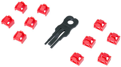 LogiLink RJ45 Sicherheitsschloss-Set