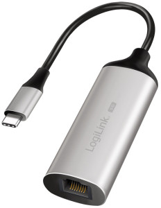 LogiLink USB 3.2 - Gigabit Ethernet Adapter, aus Aluminium