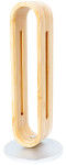 LogiLink Kopfhörer-Ständer aus Bambusholz, braun/silber LogiLink Kopfhörer-Ständer aus Bambusholz, braun/silber