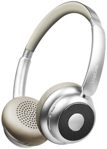 LogiLink BT 6.0 Headset AuraSolo, bluetoothfähig, beige