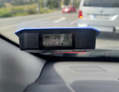 LogiLink Disque de stationnement électronique, bleu