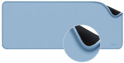 LogiLink Schreibunterlage XXL, (B)700 x (T)300 mm, blau