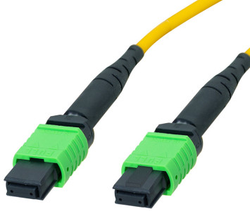 LogiLink MPO Patchkabel, 12 Fasern, Singlemode, OS2, 15 m