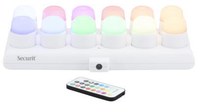 Restposten: Securit Akku LED-Teelicht-Set AMSTERDAM,