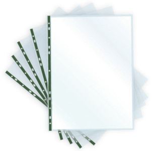 pavo Pochette perforée, A4, PP, 0,06 mm, transparent