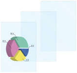 pavo Transparent pour rétroprojecteur, A3, 0,10 mm pavo Transparent pour rétroprojecteur, A3, 0,10 mm