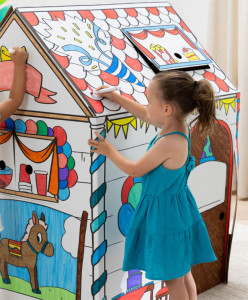 Fellowes Bankers Box XL Spielkarton GEBURTSTAG, Wellpappe