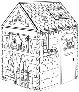 Fellowes Bankers Box XL Spielkarton GEBURTSTAG, Wellpappe