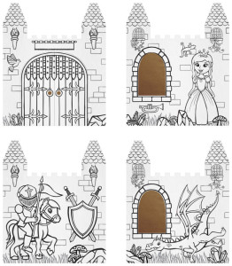 Fellowes Bankers Box XL Spielkarton BURG, aus Wellpappe