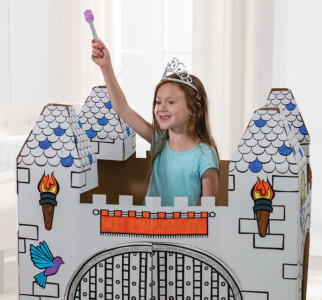 Fellowes Bankers Box XL Spielkarton BURG, aus Wellpappe