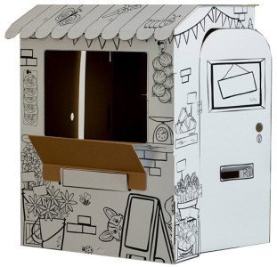 Fellowes Bankers Box XL Spielkarton MARKTSTAND, Wellpappe