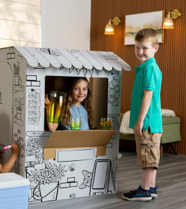 Fellowes Bankers Box XL Spielkarton MARKTSTAND, Wellpappe