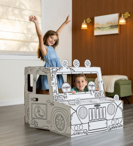 Fellowes Bankers Box XL Spielkarton DINO-TRUCK, Wellpappe