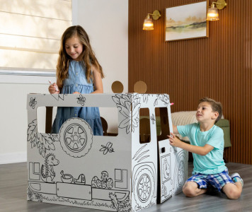 Fellowes Bankers Box XL Spielkarton DINO-TRUCK, Wellpappe