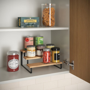 metaltex Étagère à épices en escalier York LAVA, 3 niveaux