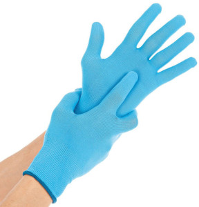 HYGOSTAR Gant de travail ALLFOOD, S, bleu