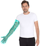HYGOSTAR Gant LDPE SOFTLINE LONG PLUS, vert