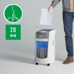LEITZ Destructeur de documents IQ OptiMax 225 Home Office