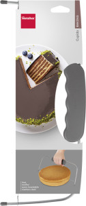 metaltex Scie à gâteau Cupido, largeur: 350 mm