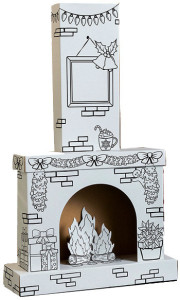 Fellowes Bankers Box Carton de jeu XL CHEMINÉE DE NOEL