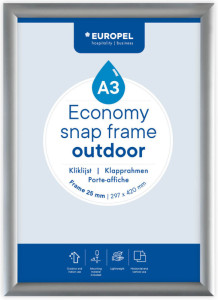 EUROPEL Cadre ECONOMY OUTDOOR, A3, 25 mm