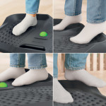 LEITZ Anti-Ermüdungmatte Ergo Active, dunkelgrau